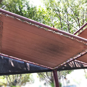 clean canvas gazebo canopy