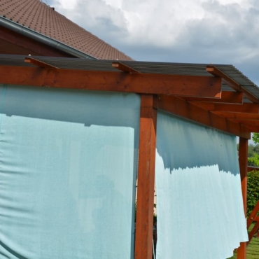 how to make a gazebo cover