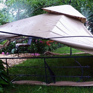 what strength wind can a gazebo withstand