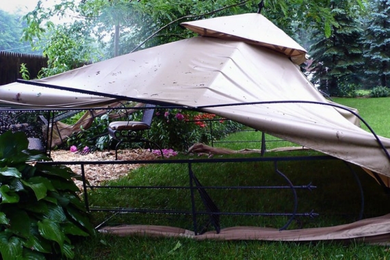 what strength wind can a gazebo withstand