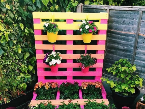 pallet planter box ideas