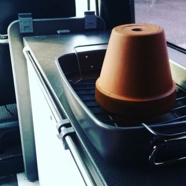 why do people use flower pot heaters